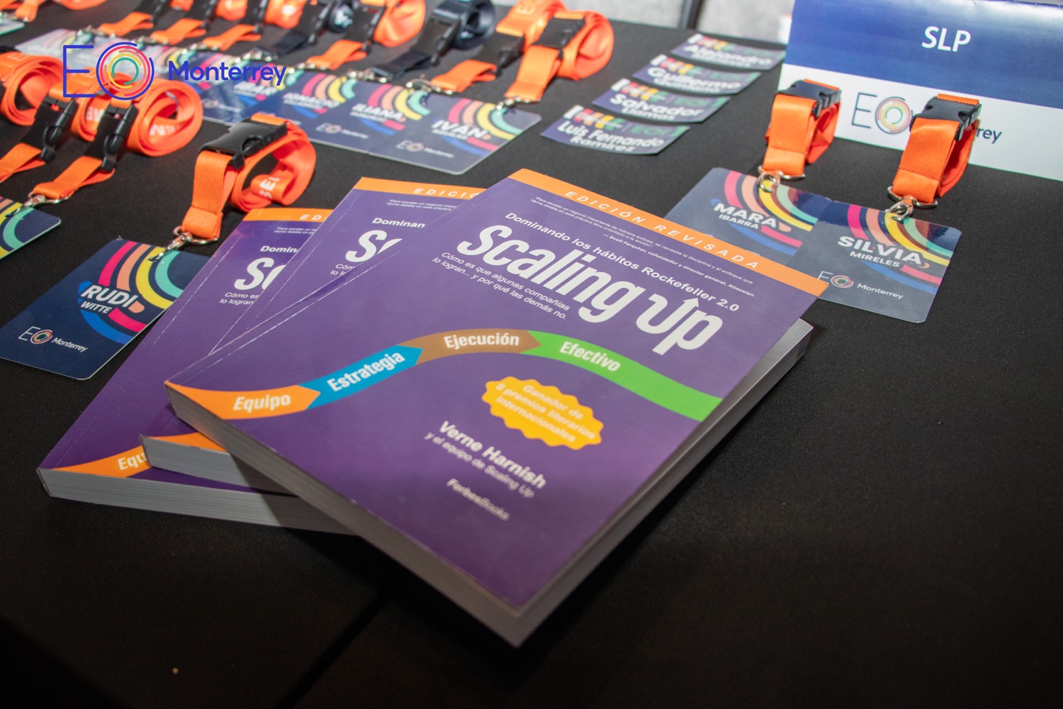 Libros Scaling Up en el evento